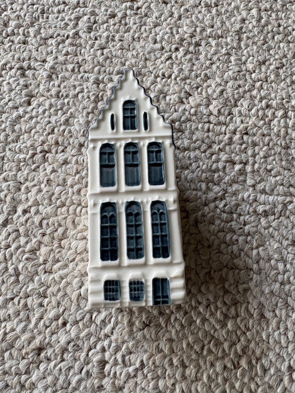 KLM House 52 Delft Blue Bols Amsterdam Mini House Empty Collectible